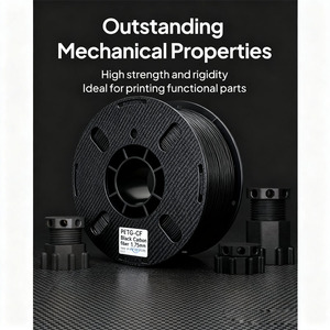 Filamento de Impresora PETG CF de Alta Definición y Fácil Liberación PRINTROO, Resistente al Desgaste, 1.75mm - 1KG, <span class=keywords><strong>Material</strong></span> de Impresión 3D Químicamente Estable - Product Image 4