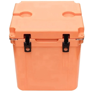 Offre Spéciale Nouveau Design Conteneur Isotherme Rotomoulé <span class=keywords><strong>en</strong></span> Plastique 33QT Double Compartiment Portable pour Glace Sèche et Livraison Alimentaire - Product Image 6