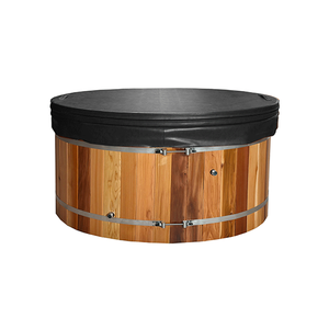 Bañera de Hielo de Cedro Rojo de Primera Calidad con Enfriador y Filtro para Atletas - Product Image 2