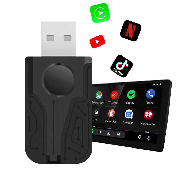 Draadloze CarPlay-Adapter voor Toyota Tundra Aygo Corolla C-HR Camry