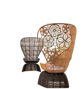 rattan round chair outdoor furniture