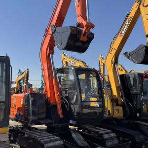 HITACHI มือสองเครื่องขุด zx60 55u ZX70จากญี่ปุ่นของแท้5ton 6ton 7Ton เครื่องขุดมีมี่มือสองใช้เวลาทำงานต่ำสำหรับฟาร์ม EPA CE - Product Image 1