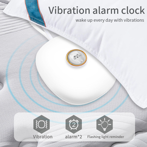Reloj <span class=keywords><strong>Despertador</strong></span> Electrónico con Doble Vibración y Fuerte Sonido <span class=keywords><strong>para</strong></span> Personas con Sueño Profundo, Discapacidad Auditiva y Sordera, con Función de Repetición - Product Image 3