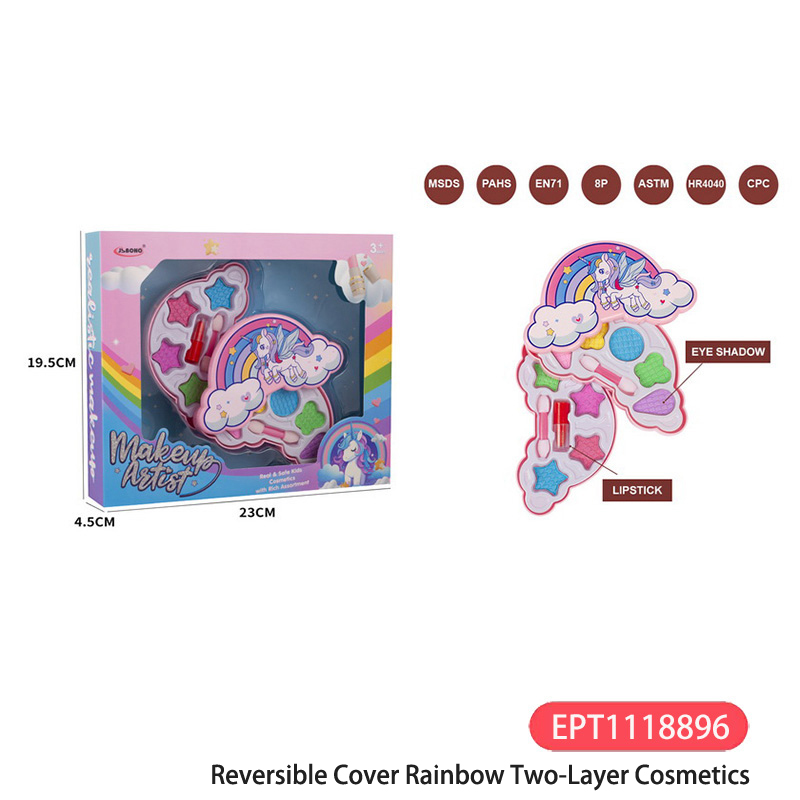 Cosméticos de la dos-capa de la cubierta EPT1118896-Reversible (144PCS/CTN)