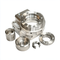 Pièces usinées CNC Acier inoxydable Aluminium Service d'usinage CNC de haute précision Usinage 5 axes Pièces mécaniques
