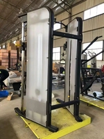 Machines d'exercice Fitness double câble entraîneur multifonctionnel double poulie système câble croisé formateur poulie couverture puissance rack