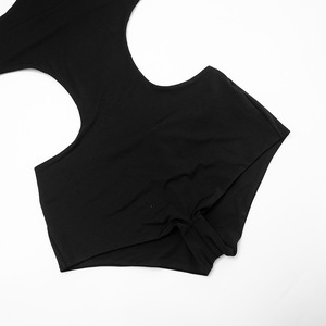 New Arrivals Sexy Female Solid Color Ribbed Knit Stretchy Bodysuits <strong>Rompers</strong> Ladies Sexy <strong>Woman</strong> One Piece Bodycon Jumpsuits <strong>Woman</strong> - Product Image 6