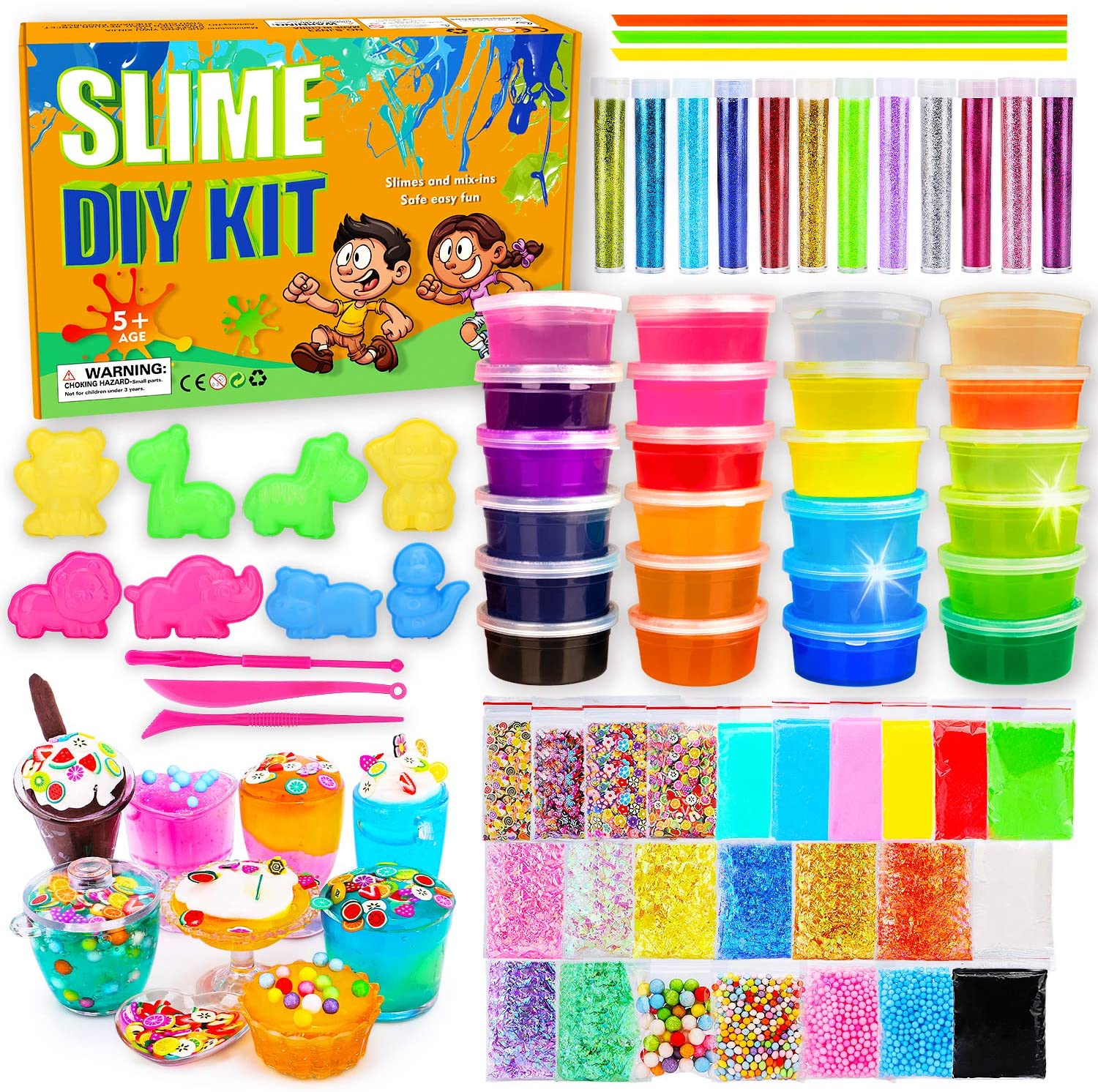 Crystal Slime kit Toy for Kids making you own slime kit art crafts diy slime kit