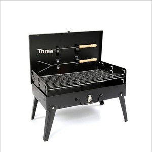 Parrilla de Carbón Plegable de Acero Ligero <span class=keywords><strong>para</strong></span> Exteriores con Rejilla <span class=keywords><strong>para</strong></span> Asar y Parrilla de Cocina - Portátil <span class=keywords><strong>para</strong></span> <span class=keywords><strong>Camping</strong></span> y Uso Doméstico - Product Image 1