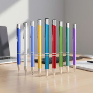 Bolígrafo de Metal con Logotipo Personalizado, Escritura Suave, para Hotel, Oficina, Publicidad, Regalos Promocionales, Venta al Por Mayor - Product Image 5