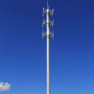 Sản xuất tại Trung Quốc 30 Meter thép mạ kẽm cực Viễn Thông monopole Antenna tháp Viễn Thông tháp & phụ kiện - Product Image 1
