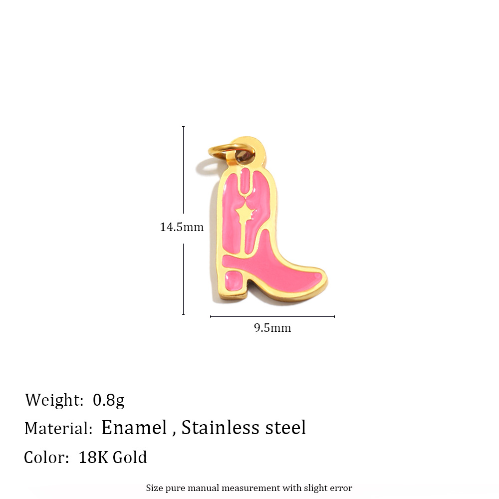 Bottes de cowboy dorées