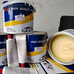 <span class=keywords><strong>Masilla</strong></span> de Fibra de Vidrio Acrílica Líquida para Reparación Automotriz MLB, Pintura para Autos, Relleno para Carrocería, Aplicación con Brocha o Aerosol, Ligera - Product Image 1