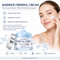 Crème hydratante anti-âge, ridules, fermeté, restaure la barrière cutanée, Bakuchiol, GHK-Cu, peptide NAD, peptides de cuivre, crème pour le visage