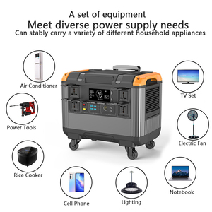 210000mAh lipepo4 năng lượng lưu trữ 3KW Trạm điện, khẩn cấp di động 3000 Wát năng lượng mặt trời Trạm điện cho nhà cắm trại ngoài trời - Product Image 6