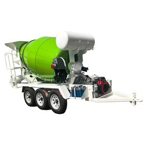 <span class=keywords><strong>Mixer</strong></span> beton seluler, <span class=keywords><strong>Mixer</strong></span> Trailer beton memuat sendiri <span class=keywords><strong>Mixer</strong></span> beton Diesel konstruksi truk 3 yard - Product Image 5