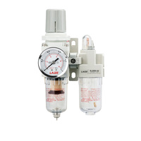 Combinaison filtre-régulateur-lubrificateur pneumatique AC3010 pour traitement de l'air comprimé