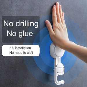 TAILI multifunzionale mocio da parete porta scopa da roccia porta mocio portaoggetti in <span class=keywords><strong>plastica</strong></span> porta scopa - Product Image 4