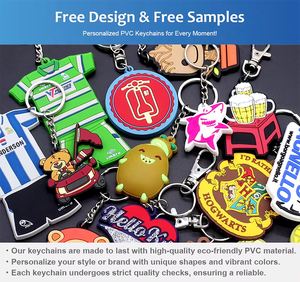 Nouvelle idée : Porte-clés personnalisé en PVC souple, motif chien de dessin animé, 2D/3D, en caoutchouc, avec logo et nom personnalisés, étanche et léger - Product Image 4