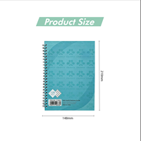 Carnet à spirale personnalisé avec reliure spirale pour usage professionnel et scolaire, couverture en papier personnalisable, papeterie de bureau pour étudiants