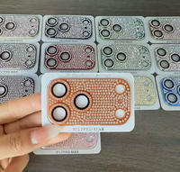 Accessoires pour téléphones Film de protection de l'objectif de téléphone portable Diamond pour iphone 14 16 15 17 Pro Max