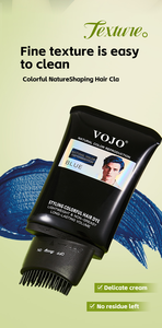 Nouveau 120g crème de couleur de cheveux <span class=keywords><strong>temporaire</strong></span> avec peigne 7 couleurs de mode pour hommes femmes <span class=keywords><strong>coloration</strong></span> rapide style coloré teinture pour cheveux - Product Image 3