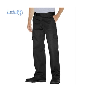Pantalon de travail <span class=keywords><strong>Cargo</strong></span> ignifuge pour homme décontracté avec genouillères Pantalon de travail de charpentier Pantalon de charpentier - Product Image 2