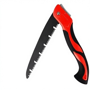 Scie pliante portable en acier au manganèse de marque fabricant pour la coupe d'arbres et le travail du bois en extérieur, vente en gros - Product Image 1