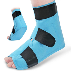 OEM Extra Large Ankle Ice Pack Wrap for Injuries Reusable Gel Cold Compression Hot Cold Therapy Foot Ice Pack for Feet Recovery