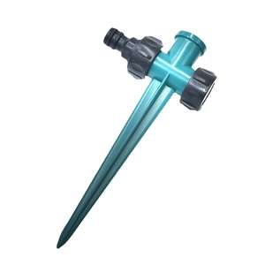 Conector de Agua para Jardín, Divisor en T, Adaptador de Manguera de Plástico Verde para Sistema de Riego, Uso con Manguera a Granel - Product Image 2