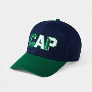 Two Tone a <b>Frame</b> Baseball Cap Custom Embroidery Logo 5 Panel Structured 100% Cotton Blank Curved Brim Vintage Baseball Hats - Product Image 2