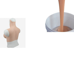 Super Zachte Huidskleur Veilig Leven Casting RTV2 Siliconen Voor Maken <span class=keywords><strong>Dildo</strong></span> Kunstmatige Voet Vingers En Herboren Pop - Product Image 2