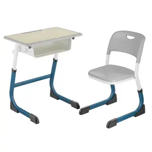 Kindergarten Plastic Student Daycare Study Preschool Desk Bedroom Furniture Set Small Drawing Table E Chair