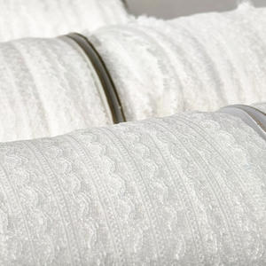 Encaje de poliéster con código de barras, borde ondulado hueco, accesorios para mujer, encaje soluble en agua, accesorios de ropa, bordado computarizado - Product Image 5