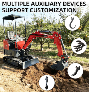 Envío Gratuito - Mini Excavadora Retro <span class=keywords><strong>de</strong></span> 1 Tonelada con Motor Diésel Moderno en Venta para Contratistas Profesionales - Product Image 6