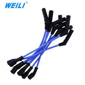 WEILI высокопроизводительный 10,5 мм комплект свечей зажигания 19005218 подходит для LS1 LS2 LS3 LS6 LS7 кабель зажигания - Product Image 5