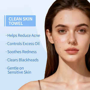 Handuk wajah sekali pakai XL kulit bersih tisu kering wajah bening untuk teknologi bukan tenunan kulit sensitif - Product Image 3