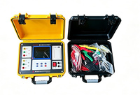 Medidor de Relación de Transformación de Transformadores Monofásicos/Trifásicos Portátil Electrónico HM5001A, Equipo de Prueba de Voltaje de 220V