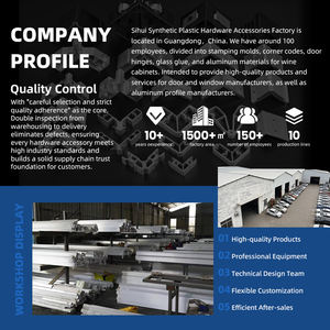 कारखाने प्रत्यक्ष कोने कनेक्टर प्रीमियम गुणवत्ता एल्यूमीनियम खिड़की कोने संयुक्त खिड़की दरवाजा असेंबली कोने संयुक्त - Product Image 4