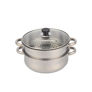 Juego <span class=keywords><strong>de</strong></span> Ollas <span class=keywords><strong>de</strong></span> Cocina <span class=keywords><strong>de</strong></span> Acero Inoxidable 410, <span class=keywords><strong>Vaporera</strong></span> Multicapa, Olla <span class=keywords><strong>de</strong></span> Gran Capacidad <span class=keywords><strong>de</strong></span> 5 Niveles con <span class=keywords><strong>Tapa</strong></span> <span class=keywords><strong>de</strong></span> Vidrio - Product Image 6