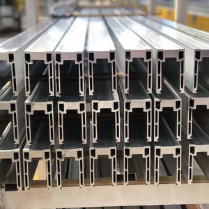 Barandilla de canal en <span class=keywords><strong>U</strong></span> de aluminio 2024, barandilla de pasamanos, barandilla de terraza, Balconi, 12-20mm, barandilla de vidrio sin marco, balcón - Product Image 3