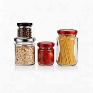 Bocaux de conservation alimentaire pour cuisine avec couvercles hermétiques 32 oz – Idéaux pour liquides, épices, confitures, conserves, bricolage et mini-pots de miel en verre - Product Image 1