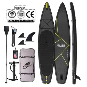 GEETONE New Amazon Carbon Skin SUP Race Boards Surfboard Inflatable Paddleboard Double Layer