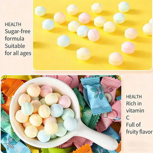 Mentas sin Azúcar con Vitamina C al por Mayor - Caramelos con Sabor a Maracuyá en Caja Expositora para Aliviar la Sequedad Bucal y Ocasiones Sociales - Product Image 6