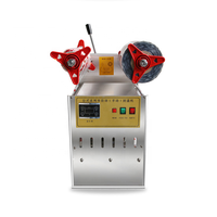 Machine de scellage de gobelets à grande vitesse, machine de scellage de gobelets en plastique et en papier, machine de scellage de gobelets à bulles de thé, machine de scellage automatique de barquettes de nouilles instantanées