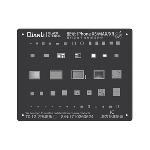 แม่แบบรีบอลลิ่ง QianLi Original 3D Black Steel Universal IC BGA <span class=keywords><strong>CPU</strong></span> สำหรับ <span class=keywords><strong>iPhone</strong></span> 3D - Product Image 2