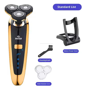 Rasoir électrique 4D rechargeable intelligent et multifonctionnel entièrement lavable pour la barbe, vente en gros et distribution - Product Image 3