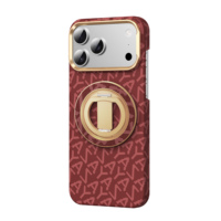 Coque de téléphone magnétique professionnelle antichoc pour iPhone 17 Pro Max avec support rotatif et chargement sans fil – Style urbain tendance (OEM)