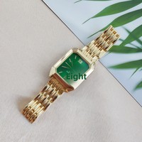 Nuevo Reloj de Pulsera de Cuarzo Rectangular Minimalista y Elegante para Mujer, con Correa de Aleación Ligera de Lujo, Éxito de Ventas en el Extranjero