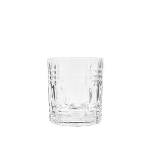 Venta al por mayor de alta calidad de lujo Diamond Brandy Vodka Whisky Copa de cristal para Bar